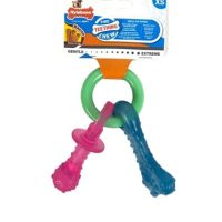 Nylabone Puppy Chew Bijtring Speen / Bot Puppyspeelgoed