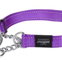Rogz For Dogs Lumberjack Halfslip Halsband Paars