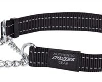 Rogz For Dogs Fanbelt Halfslip Halsband Zwart