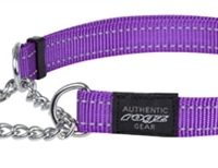 Rogz For Dogs Fanbelt Halfslip Halsband Paars