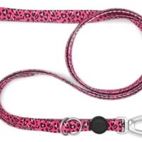 Morso Hondenriem Verstelbaar Gerecycled Bubble Leo Roze