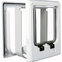 Trixie 4-Weg Huisdierluik Elektromagnetisch Wit